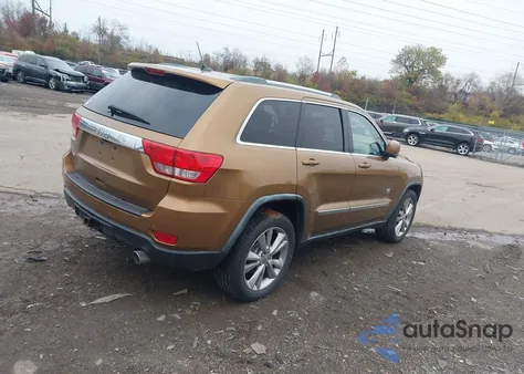 2011 Jeep Grand Cherokee Laredo из США, поврежденный, VIN 1J4RR4GG0BC675690